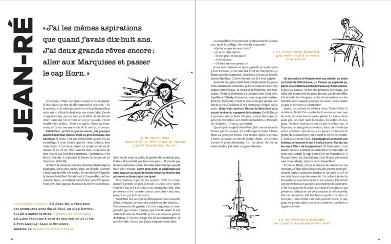 « J’ai mis du temps à comprendre que ce bateau m’avait sauvé. »