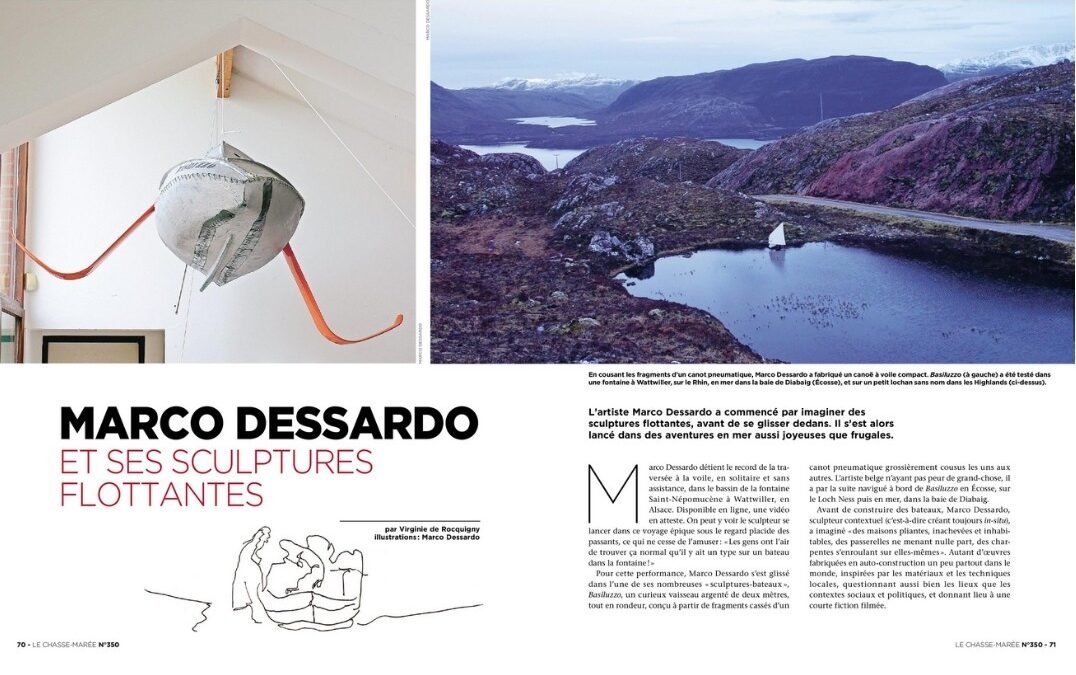 Des scuptures ou des bateaux ? Portrait de l&rsquo;artiste Marco Dessardo